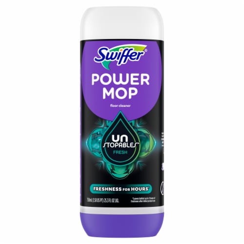 Swiffer® PowerMop Floor Cleaning Solution - Unstopables™ Fresh Scent Perspective: front