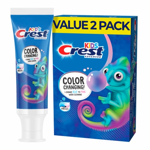 Crest Advanced Kid's Fluoride Toothpaste Perspective: front