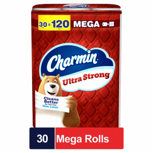 Charmin Ultra Strong Toilet Paper 30 Mega Rolls