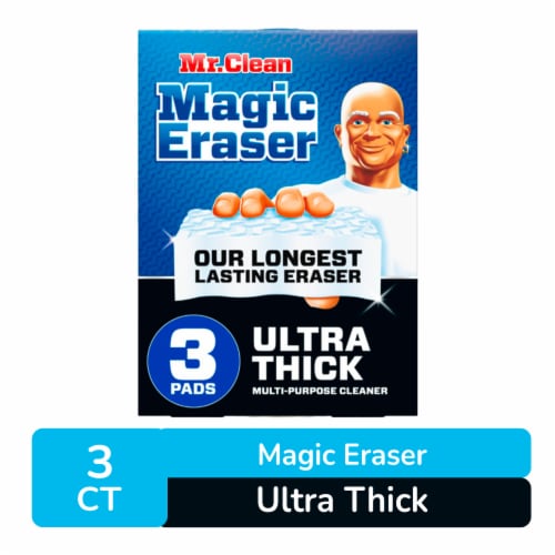 Mr. Clean Magic Eraser Ultra Thick Multi-Purpose Cleaning Pads Perspective: front