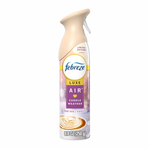 Febreze Air Freshener Spray, Odor-Fighting Room Spray, Cuddle Weather Scent Perspective: front