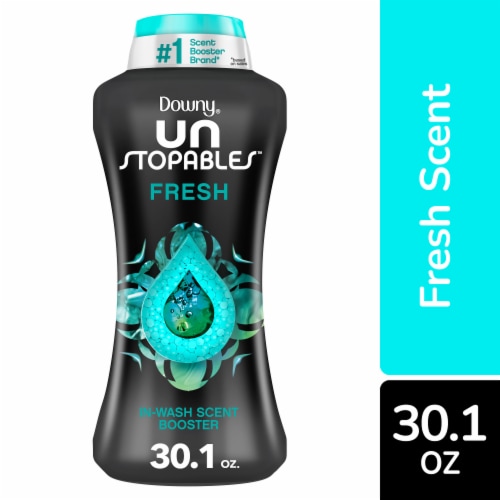 Downy Unstopables Fresh In-Wash Scent Booster Beads Perspective: front