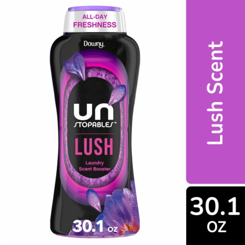 Downy Unstopables Lush In-Wash Scent Booster Beads Perspective: front