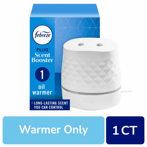 Febreze PLUG Scent Booster Continuous Scent Device Oil Diffuser Perspective: front