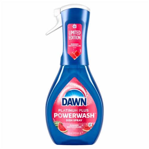 Dawn® Platinum Plush Powerwash™ Summer Watermelon Dish Spray Perspective: front