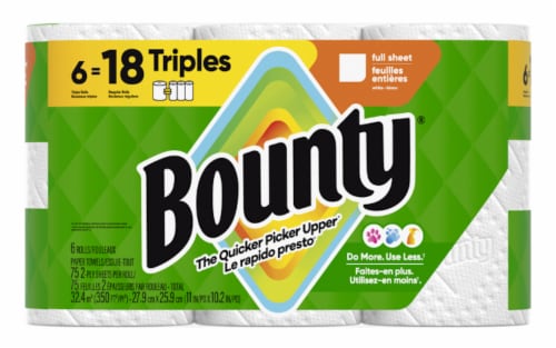 Bounty® BASE Paper Towel 2 Ply Regular Roll Perspective: front