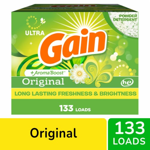 Gain Original Powder Laundry Detergent Perspective: front