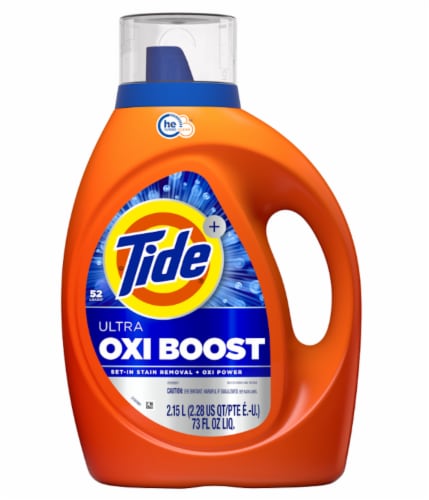 Tide Ultra Oxi Boost Liquid Laundry Detergent Perspective: front