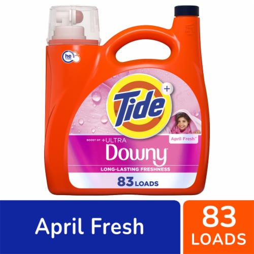 Tide With Downy April Fresh Liquid Laundry Detergent Perspective: front