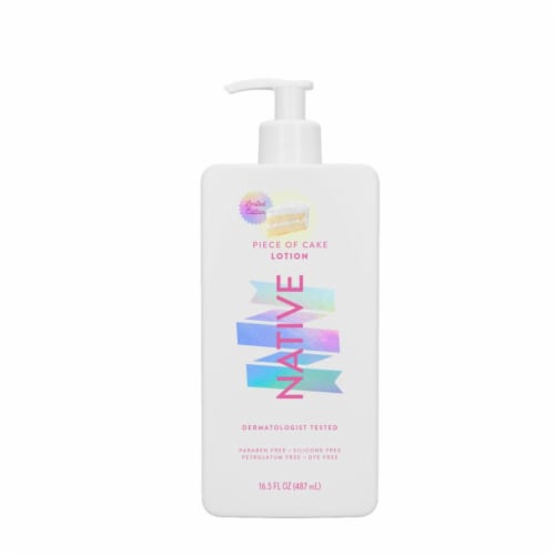 Native Oil Free Vanilla Confetti Whole Body Lotion Perspective: front