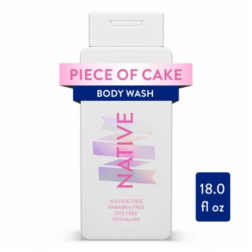Native Limited Edition Piece of Cake Body Wash 18 fl oz Perspective: front