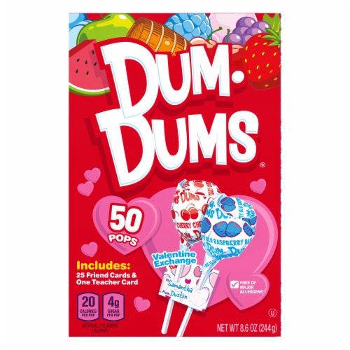 Dum Dums® Bouquets Valentine Kit Lollipops Perspective: front