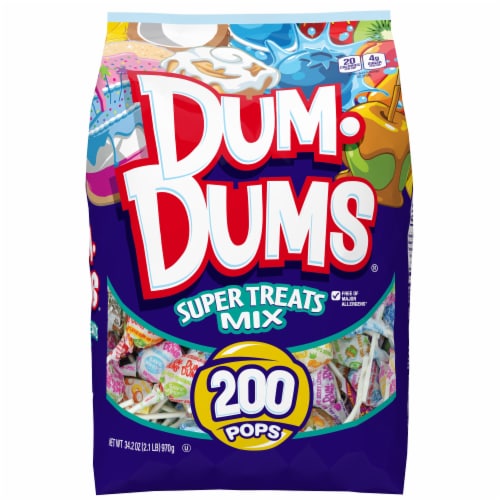 Dum Dums® Limited Edition Super Treats Mix Bag Perspective: front