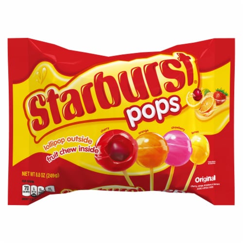 Starburst® Pops Lollipop Variety Pack Perspective: front