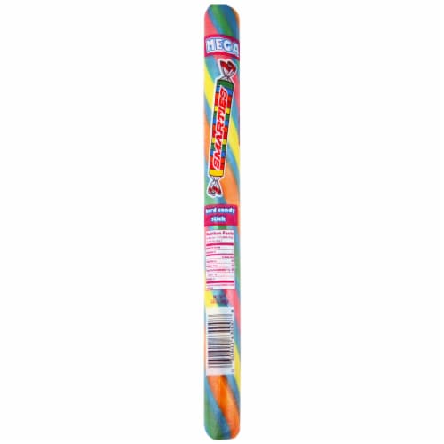 Smarties Jumbo Hard Candy Stick Perspective: front