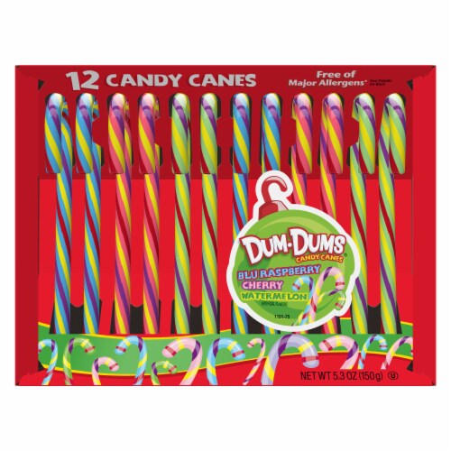 Dum Dums® Holiday Candy Canes Perspective: front