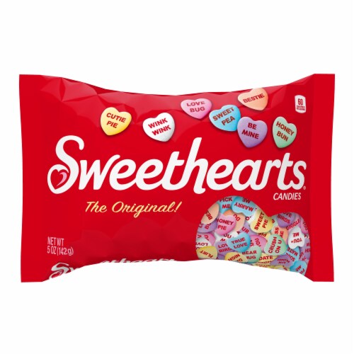 Sweethearts® Assorted Flavors Hard Candy Valentine's Bag Perspective: front