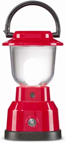 GE Enbrighten Weather-Resistant Dimmable LED Lantern - Crimson Red Perspective: front