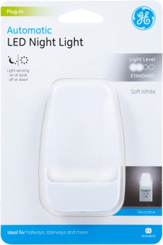 GE Power Failure LED Night Light with Batteries - White, 1 ct - Fred Meyer