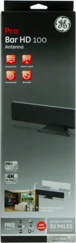 GE Pro Bar HD 100 Antenna Perspective: front