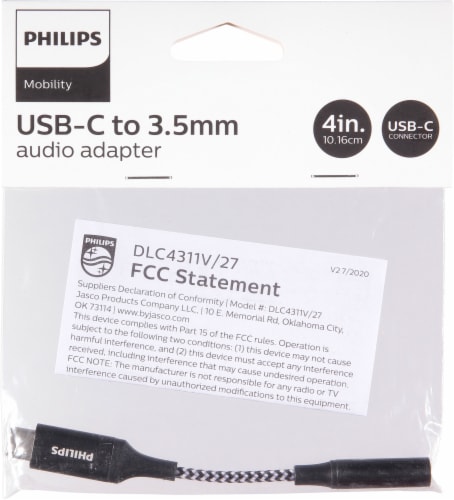 Philips USB-C Audio Adapter Perspective: front