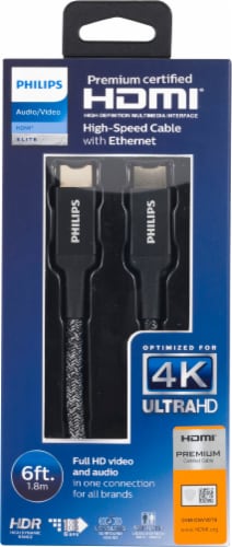 Philips High-Speed HDMI Cable Perspective: front