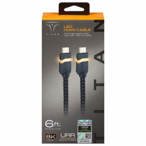 Titan LED HDMI Cable Perspective: front