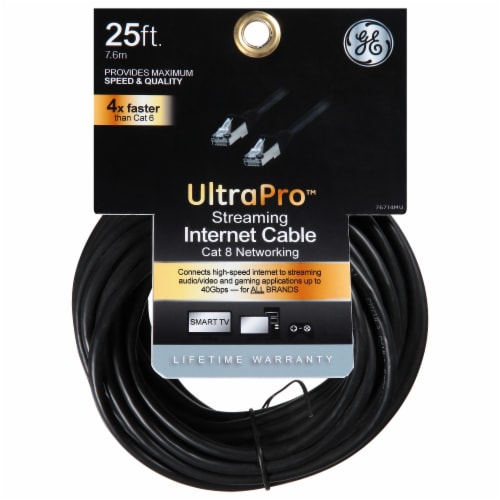 GE Cat8 Ethernet Cable, 25 ft - Fred Meyer