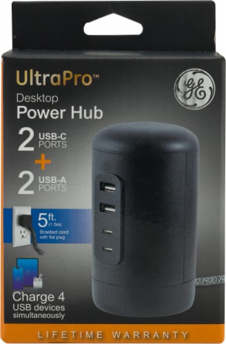 GE UltraPro Desktop Power Hub Perspective: front