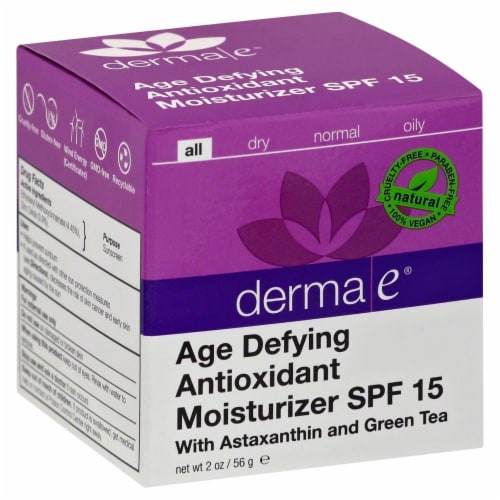 Derma-E Age Defying Antioxidant Moisturizer SPF 15 With Astaxanthin & Green Tea Perspective: front