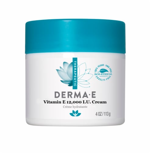 Derma-E Vitamin E 12000 IU Creme Perspective: front