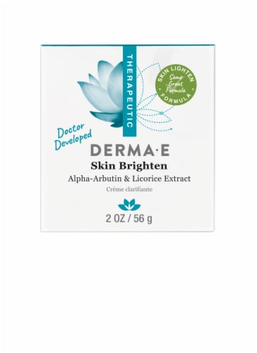 Gentagen Doven morfin Derma-E Therapeutic Skin Lighten Alpha-Arbutin & Licorice Extract Creme, 2  oz - Fry's Food Stores