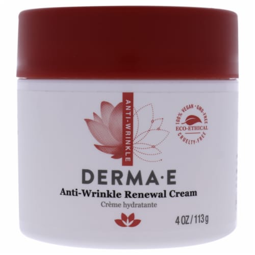 Derma-E Vitamin A Retinyl Palmitate Anti-Wrinkle Renewal Cream Perspective: front