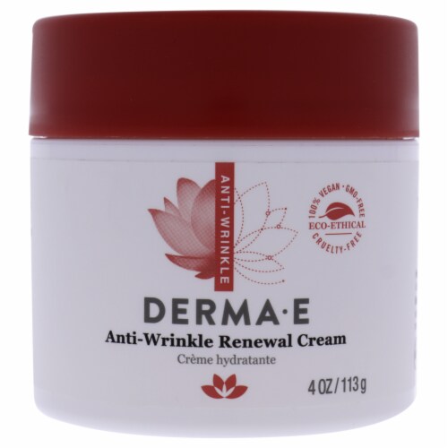 Derma-E Vitamin A Retinyl Palmitate Anti-Wrinkle Renewal Cream Perspective: front