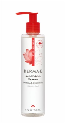 Derma-E Vitamin A & Glycolic Acid Anti-Wrinkle Cleanser Perspective: front