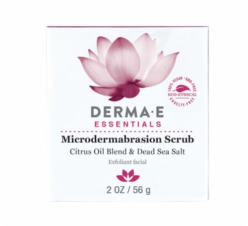 Derma-E Microdermabrasion Scrub With Dead Sea Salt Perspective: front