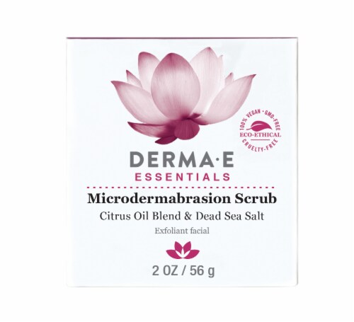 Derma-E Microdermabrasion Scrub With Dead Sea Salt Perspective: front