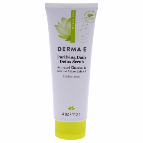 Derma-E Activated Charcoal Purifying Daily Detox Scrub Perspective: front