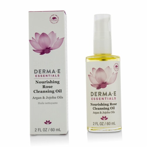 Derma-E Essentials Nourishing Rose Cleansing Oil Perspective: front