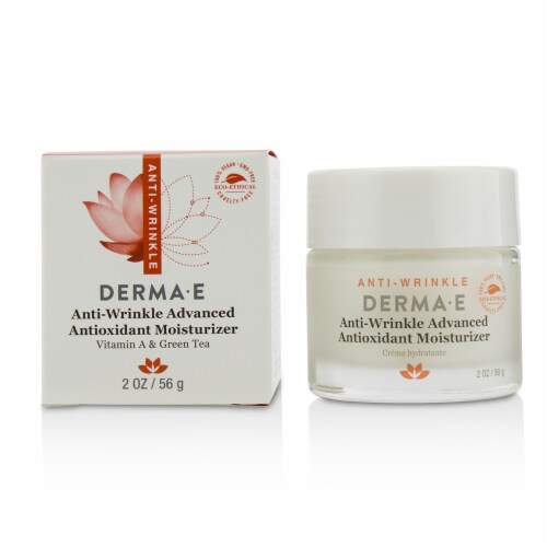 Derma-E Anti-Wrinkle Vitamin A & Green Tea Advanced Creme Perspective: front