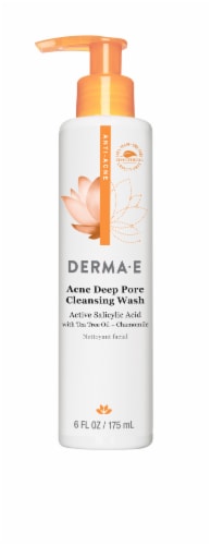 Derma-E Acne Deep Pore Cleansing Wash Perspective: front