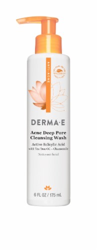 Derma-E Acne Deep Pore Cleansing Wash Perspective: front