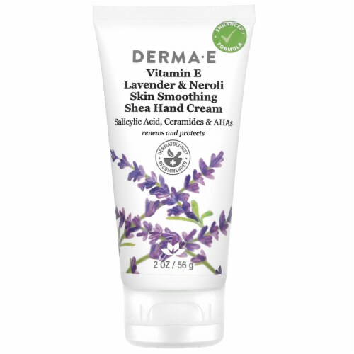 Derma-E Vitamin E Lavender & Neroli Therapeutic Moisture Shea Hand Cream Perspective: front