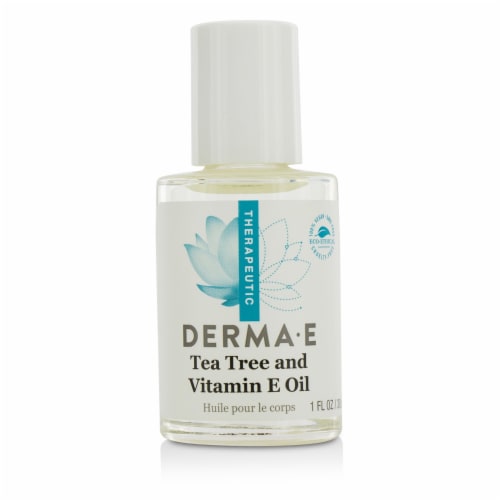 Derma-E Tea Tree & Vitamin E Oil Perspective: front