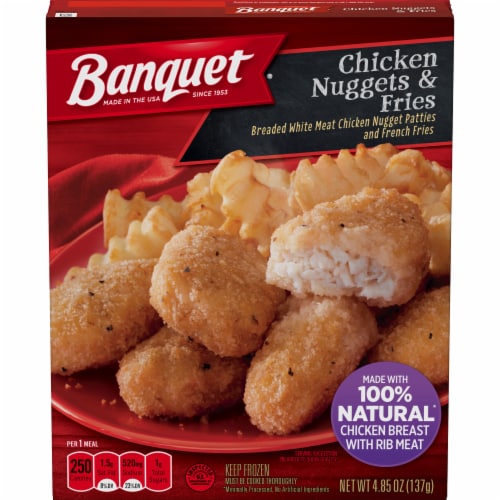 Banquet Chicken Nuggets & Fries, 4.85 oz - Jay C Food Stores