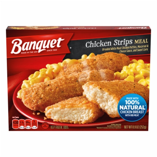 Banquet® Chicken Strips Frozen Meal Perspective: front