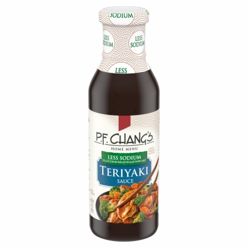 P.F. Chang's Home Menu Less Sodium Teriyaki Sauce Perspective: front