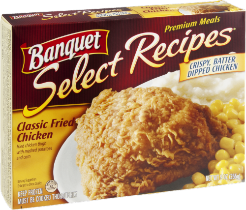 Banquet Select Recipes Fried Chicken Perspective: front