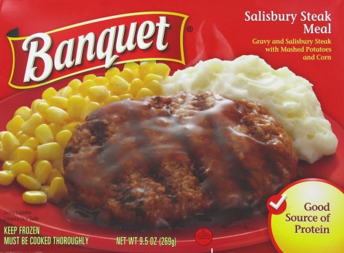 Banquet Salisbury Steak Perspective: front