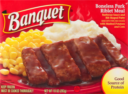 Banquet Boneless Pork Rib Perspective: front